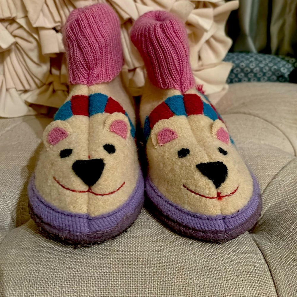 Garnet Hill-Polar Bear slippers